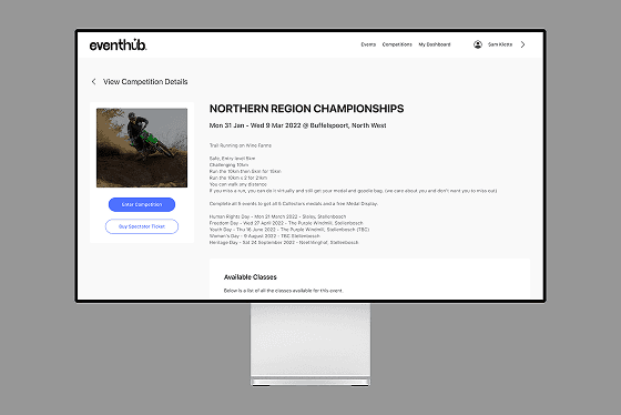 EHUB competition details page